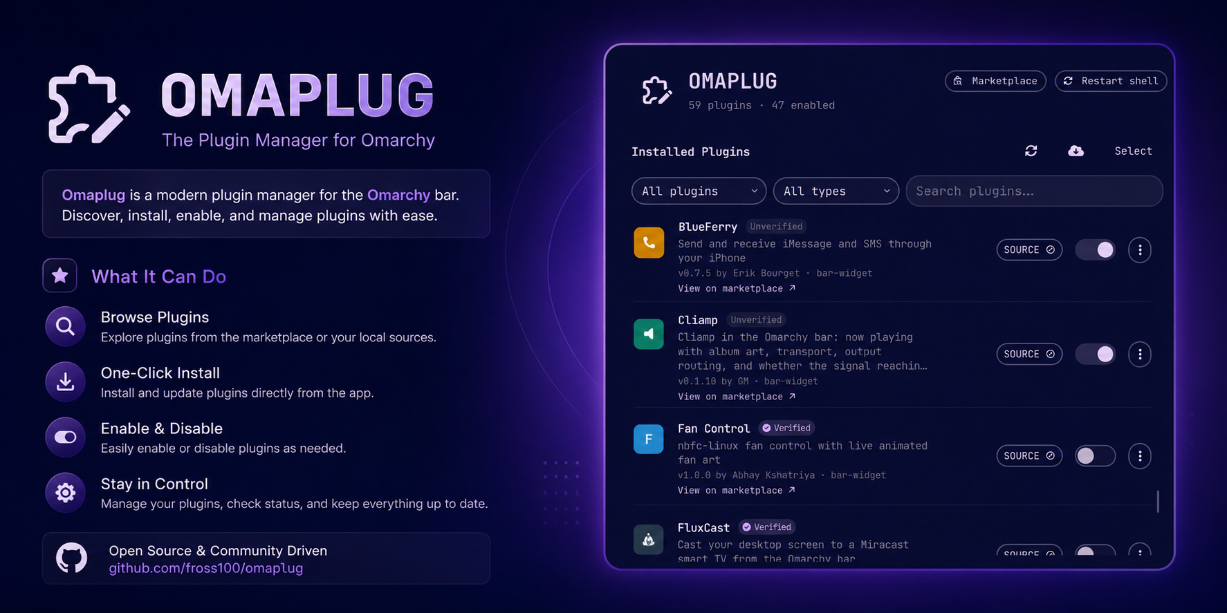 Omaplug preview